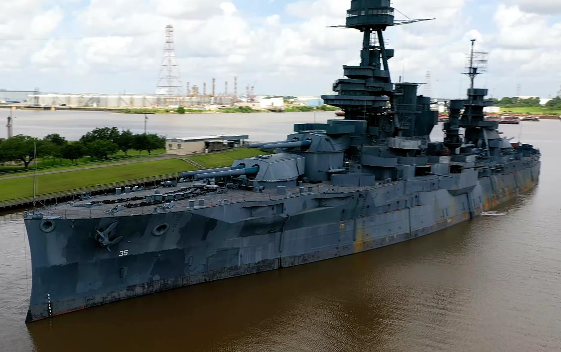 目的地:加尔维斯顿 - 百年老舰"德克萨斯"号(bb-35)即将重新起航(2021
