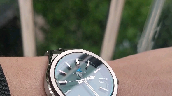 卡西欧海神ocw t200s绿盘经典展示