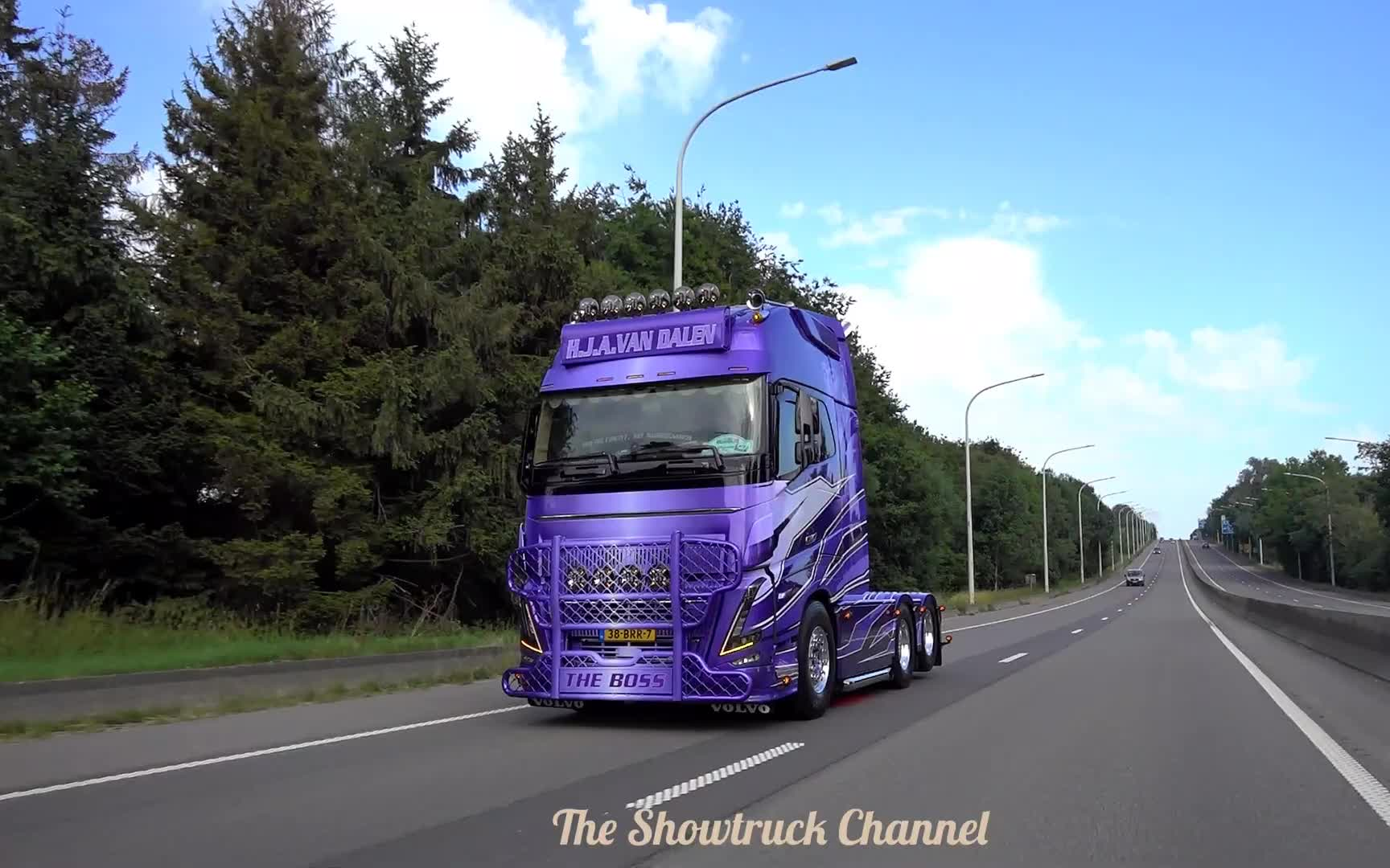 卡车】【卡车鉴赏】【the showtruck channel】沃尔沃 fh5 xxl 750 h