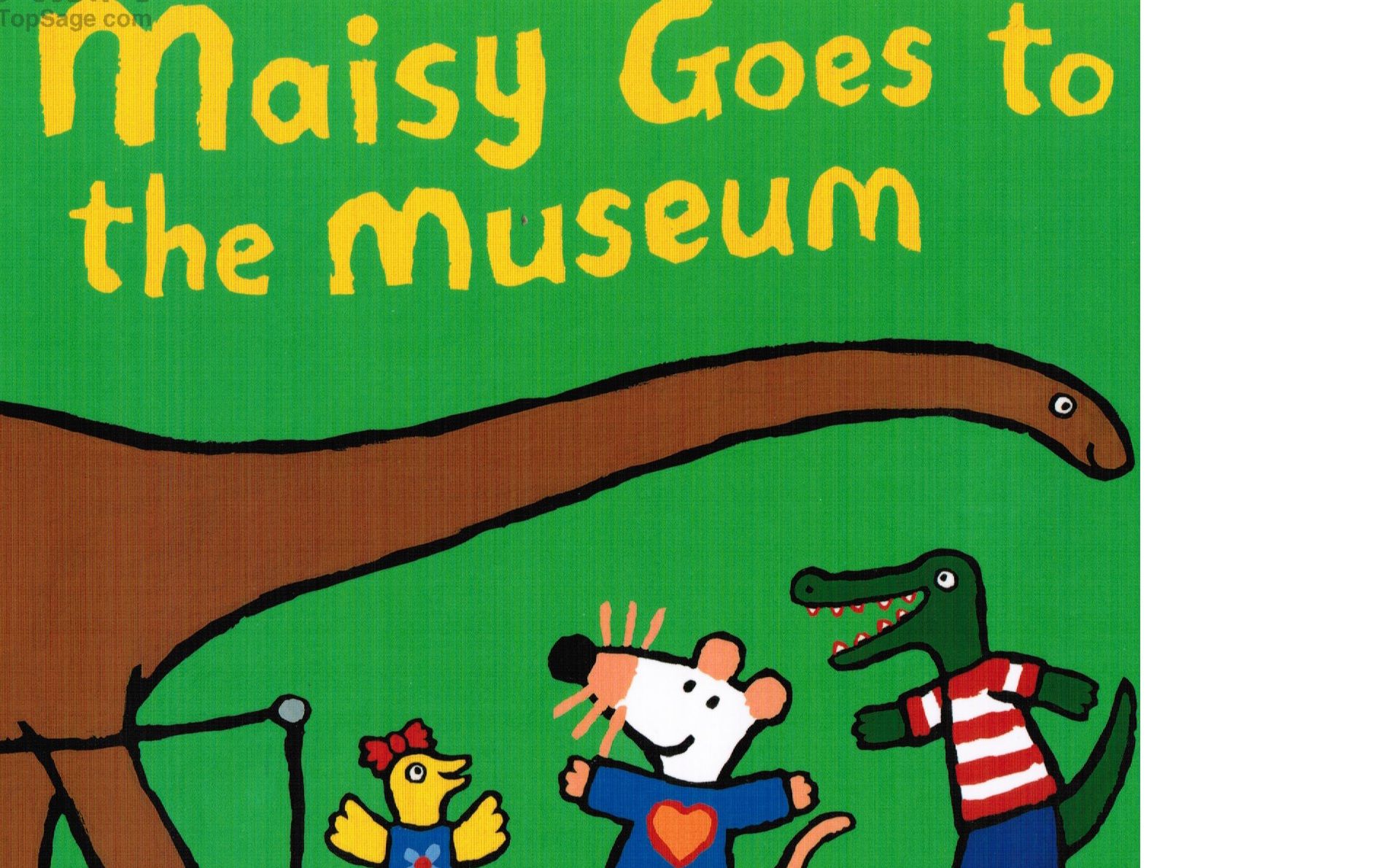 [图]小鼠波波系列英文绘本Maisy goes to the museum（波波去博物馆）