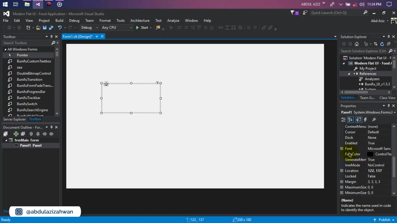 [图]用Visual Basic VB NET设计快餐店的现代平面桌面应用