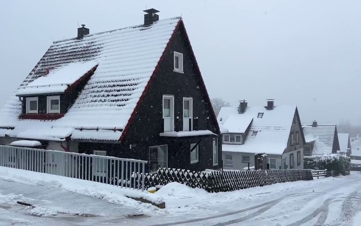 世界上最美的雪景小镇图片