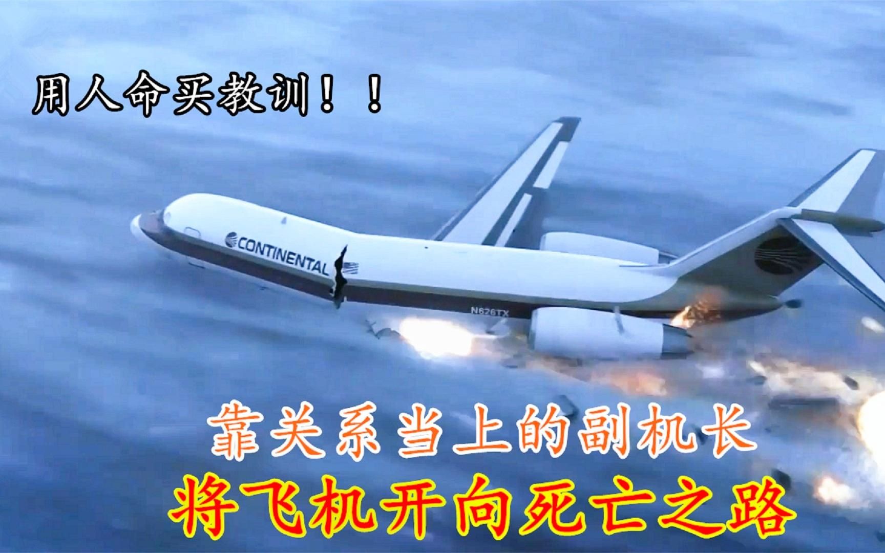 副机长靠关系上位,驾驶技术太差,把飞机开向了死亡之路!纪录片