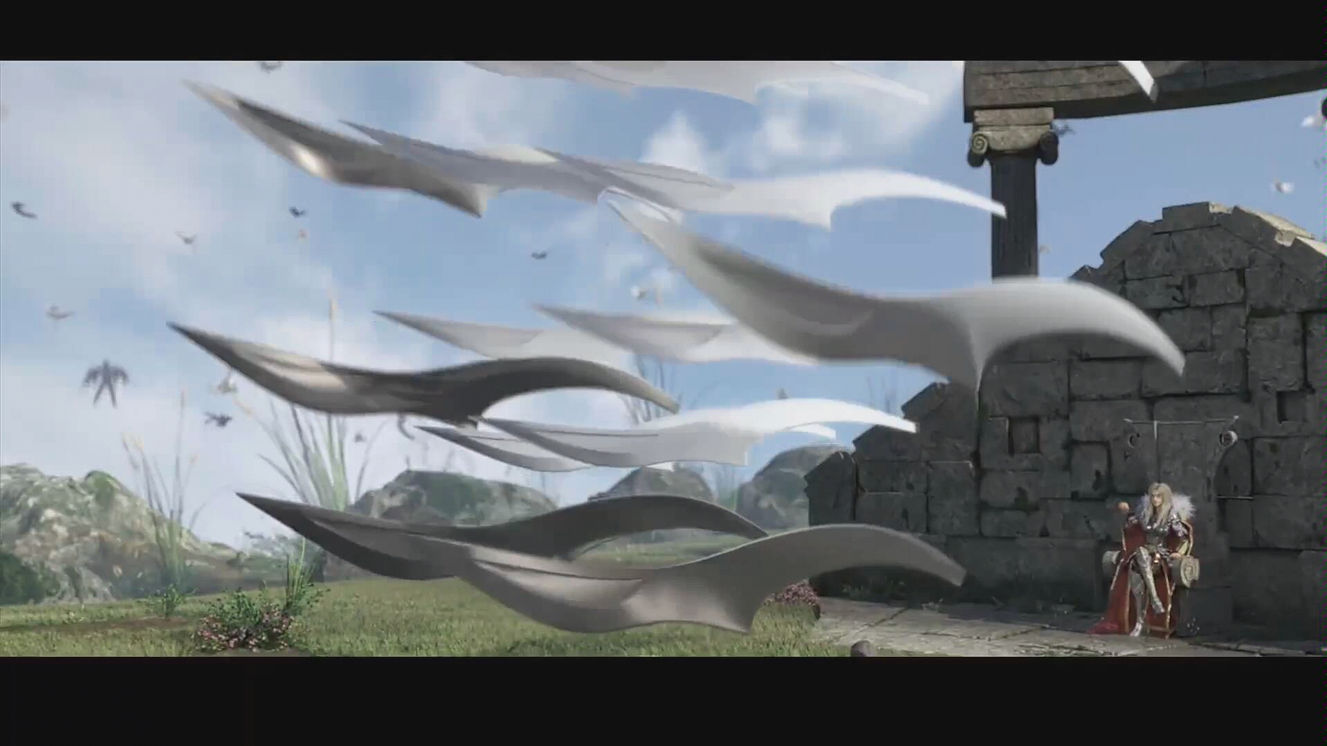 女王级别的战斗,凯莎女王控制银刃武器碾压恶魔._哔哩哔哩_bilibili