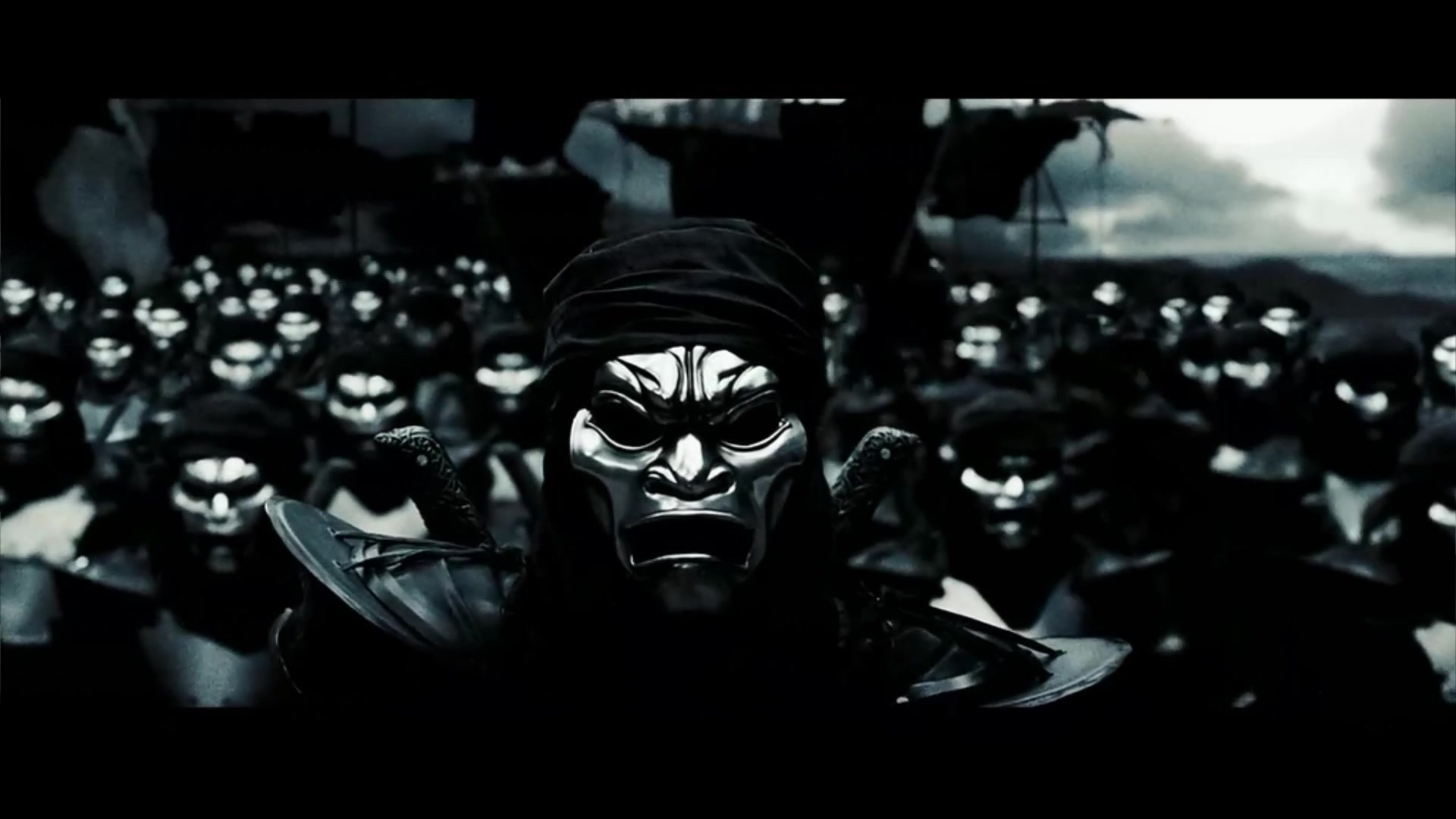 纯剪辑斯巴达300勇士战神附身300人挡住波斯大军第二弹