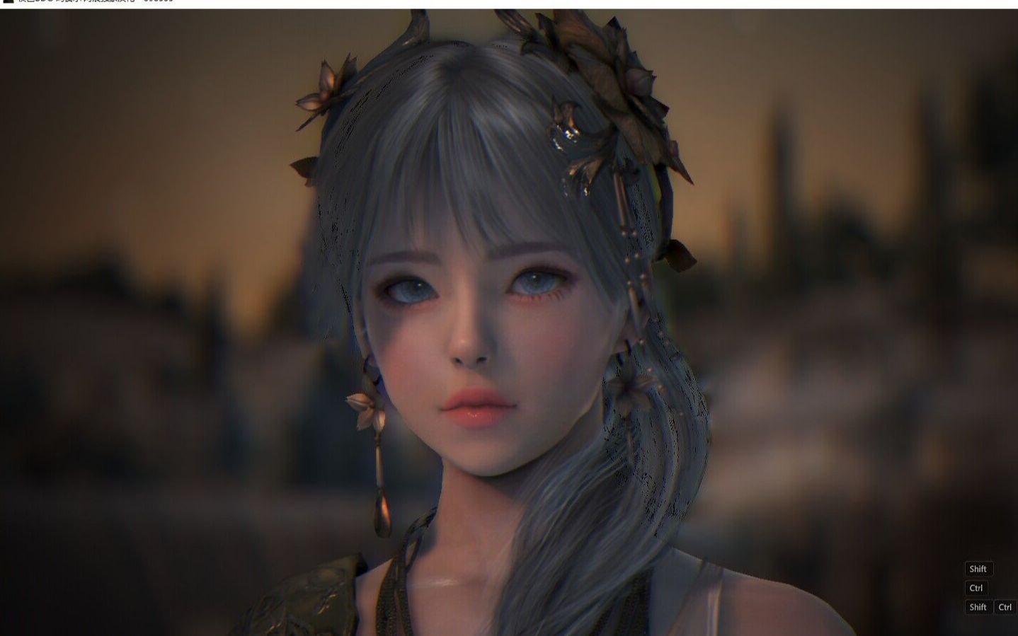 黑色沙漠女拳女斗神捏脸数据