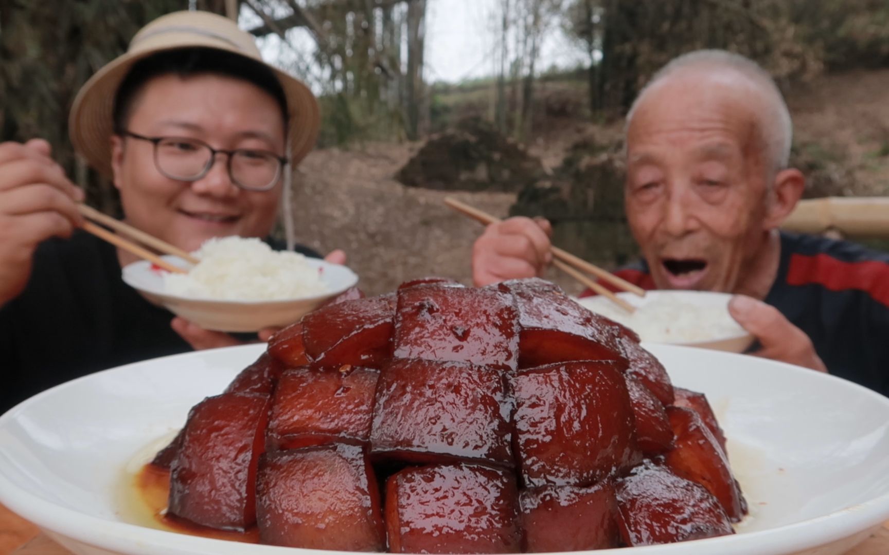 [图]100买4斤五花肉，做一份“毛氏红烧肉”不放一滴酱油，肥而不腻