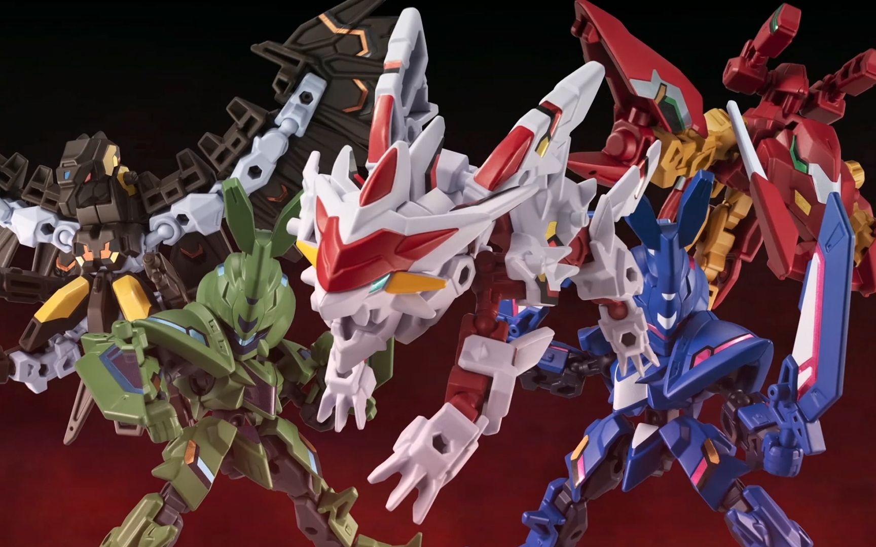 食玩《动物机甲》diy拼装党的最强神物!自由创作属于您的 anima gear!