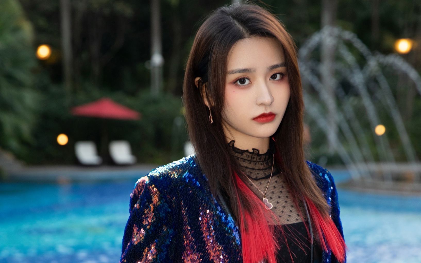 金子涵金子涵最新跨年晚会舞台巾帼红颜和舞蹈cut