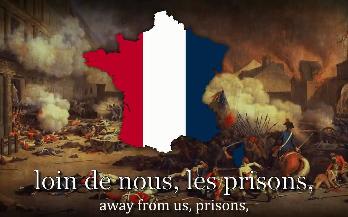 "自由颂"  法国爱国歌曲 'L'hymne 㠠la Libert㩧  French Patriotic Song哔哩哔哩bilibili