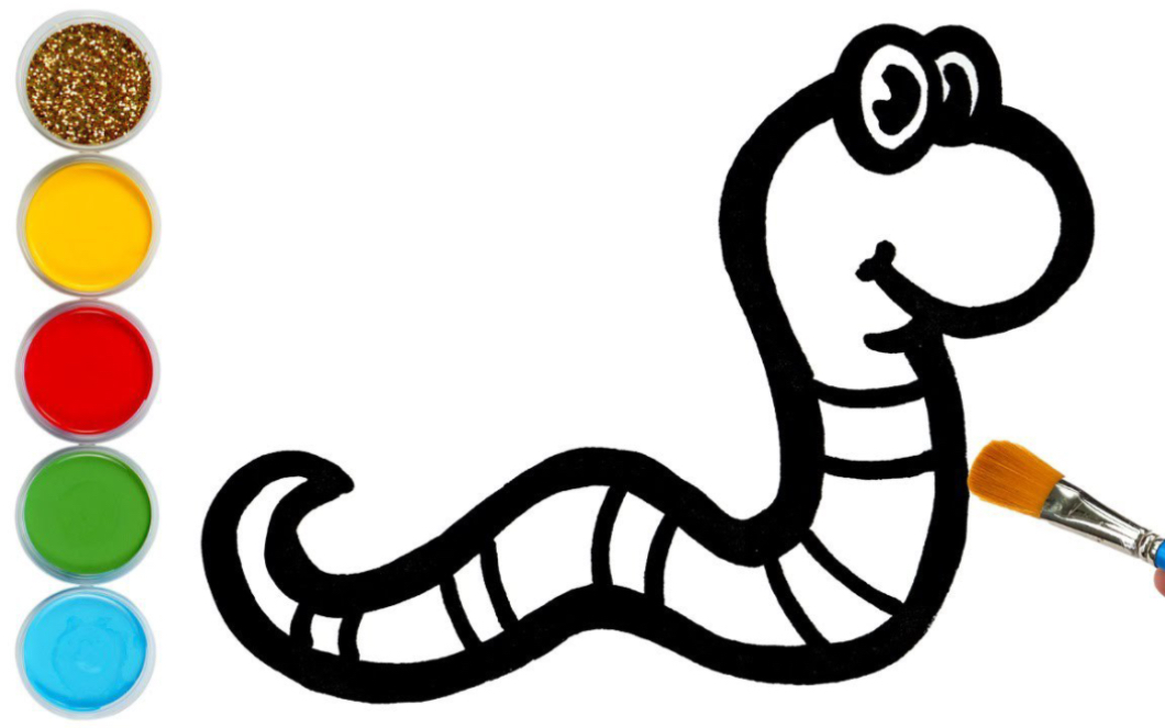 蛇简笔画恐怖 卡通图片