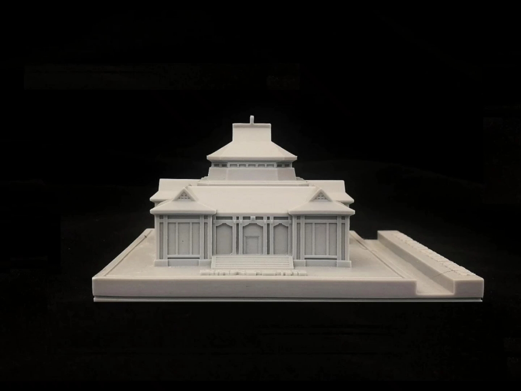 武汉大学老图书馆模型