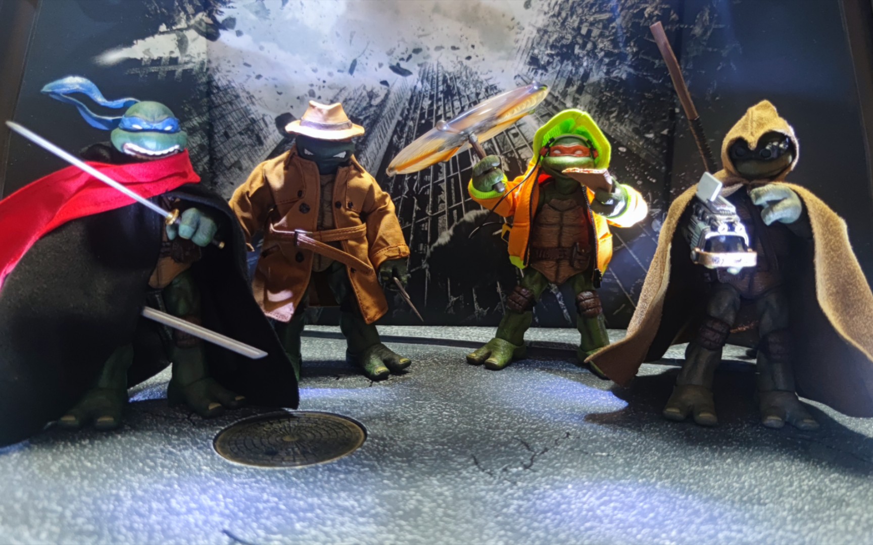 mezco忍者神龟 情怀产物,童年债,还是得还.