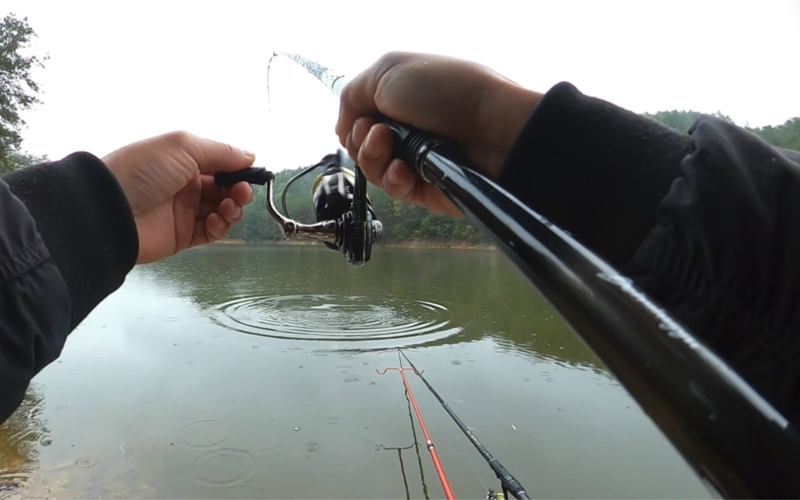 媳妇要吃剁椒鱼头,矶竿滑漂钓鲢鳙轻松搞定