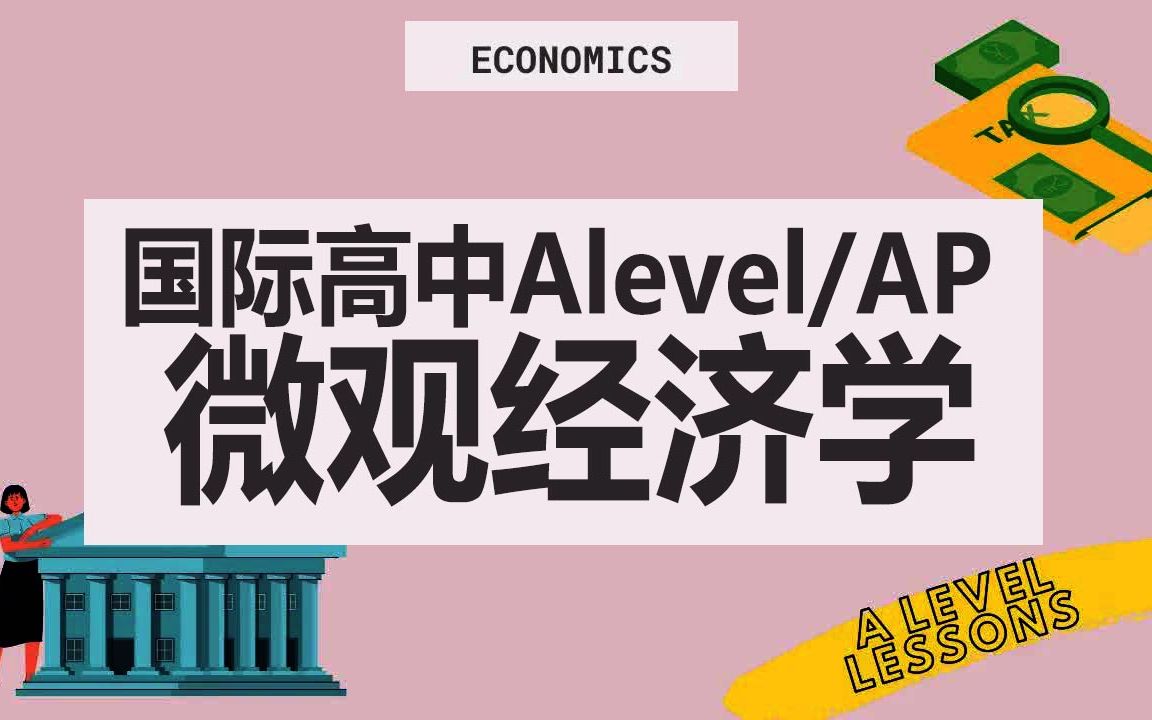 [图]国际高中Alevel经济学/AP微观经济学学习笔记/CAIE经济/AQA经济/爱德思经济