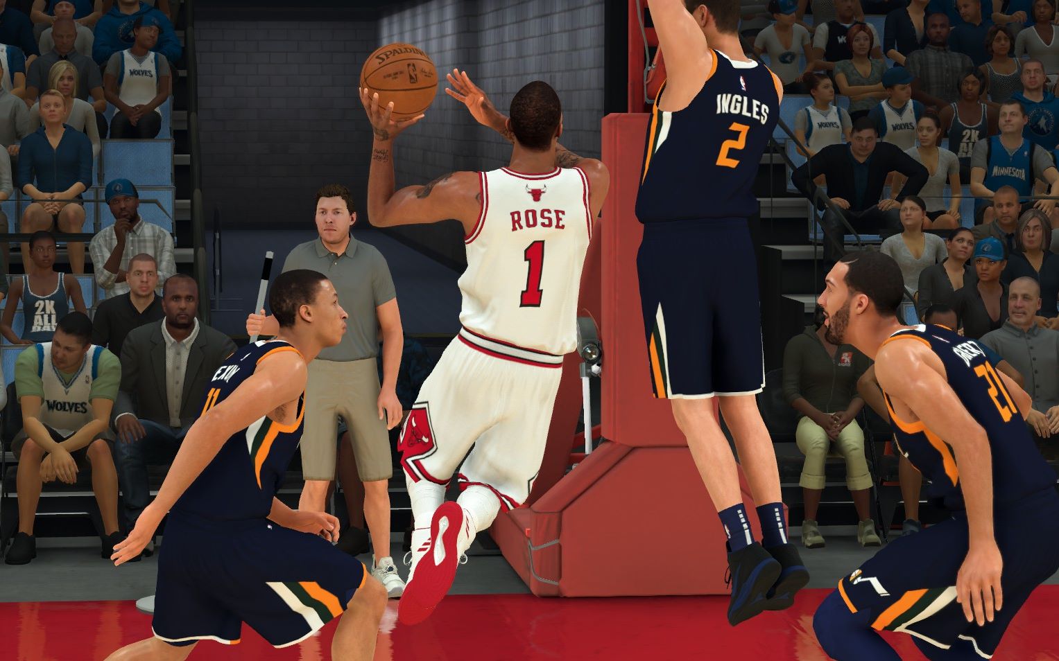 【進球時刻】《nba2k20·mt》德里克·羅斯 戰斧扣籃