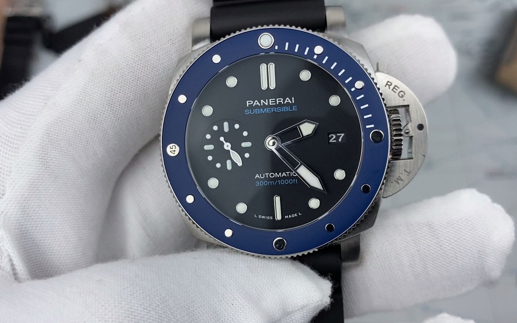 曾经的腕表大佬沛纳海如今再出新品pam1209真的太帅了