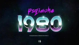 disco风格文字效果｜PS详细教程