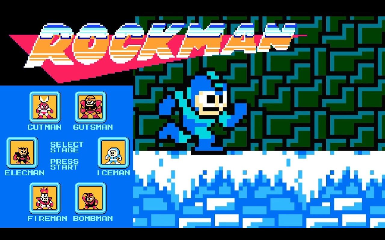 红白机游戏 洛克人 rockman (fc)