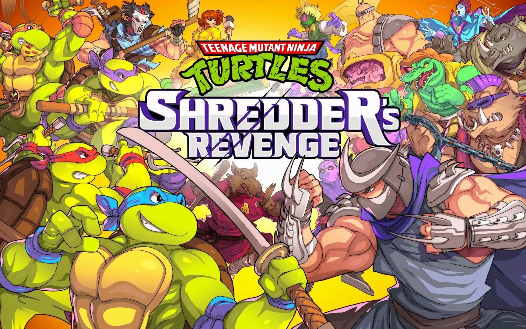 童年经典回归《忍者神龟:施莱德的复仇》steam版-流程解说(上集)