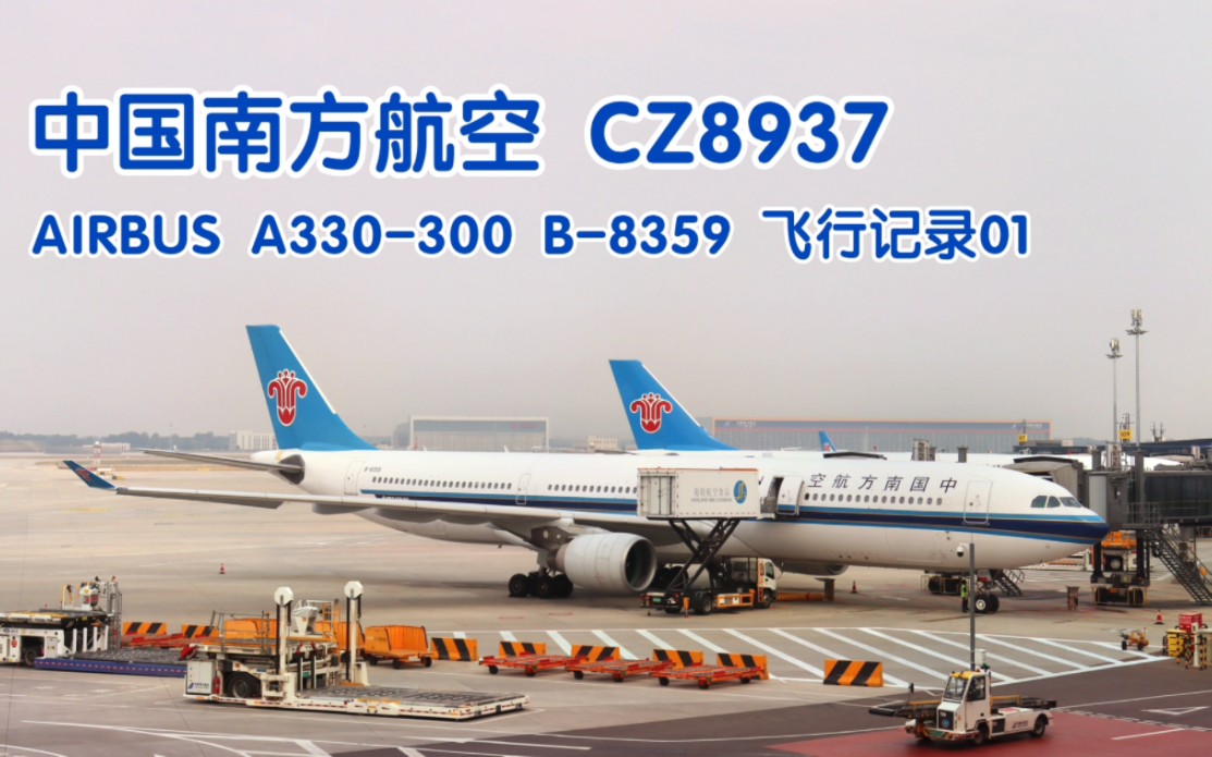 飞行记录01:中国南方航空CZ8937 PKX 北京大兴SYX 三亚凤凰哔哩哔哩bilibili