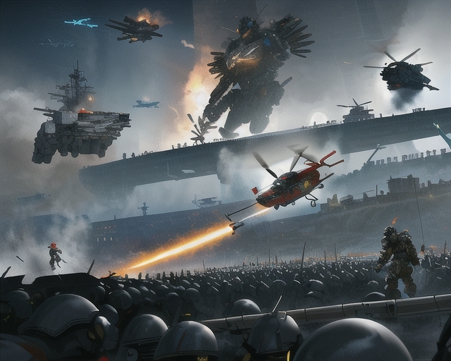 ai想象的未来战争