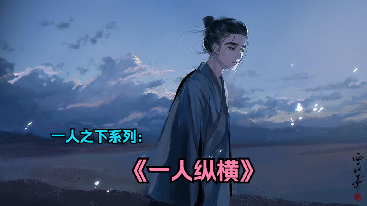 书荒拯救者,治疗深夜失眠者的福音,每日推荐的宝藏小说:《一人纵横》