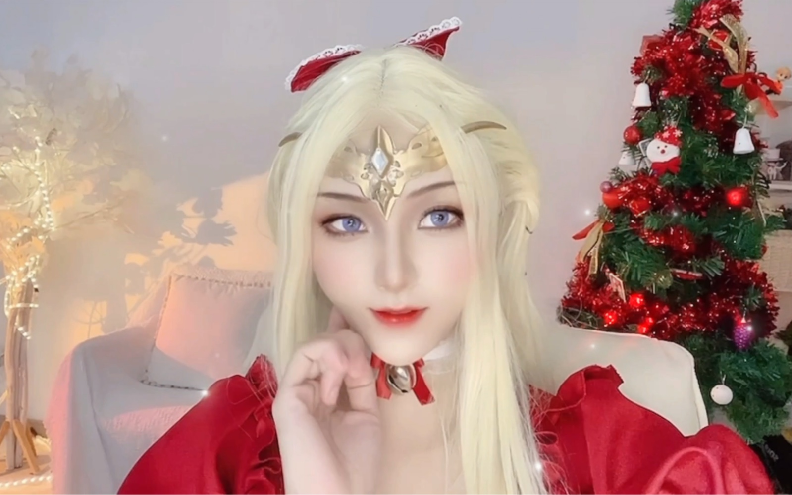 【真人版千仞雪】圣诞特别限定皮肤