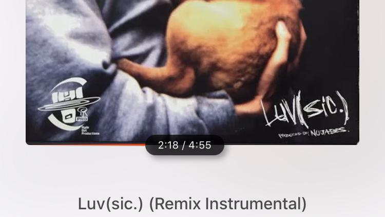 【虾米音乐】Luv(sic)Remix instrumental哔哩哔哩bilibili