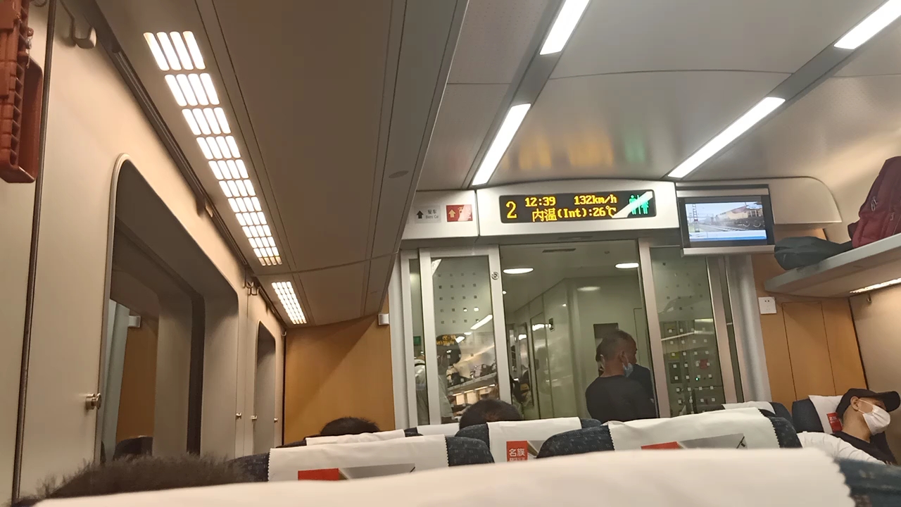 环闽动车crh1a:来个原速原声的盛宴～论被玻璃门打动的狼仔仔