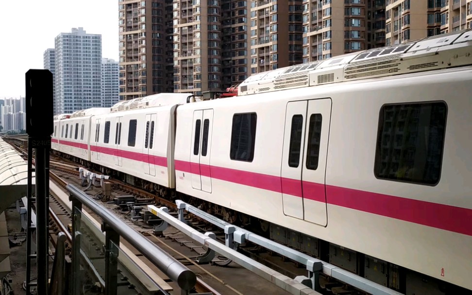 【广州地铁】广州地铁4号线l5型电客车04x093-04x094金洲站往黄村方向