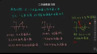 二次函数复习四～～最值问题：画图！！！