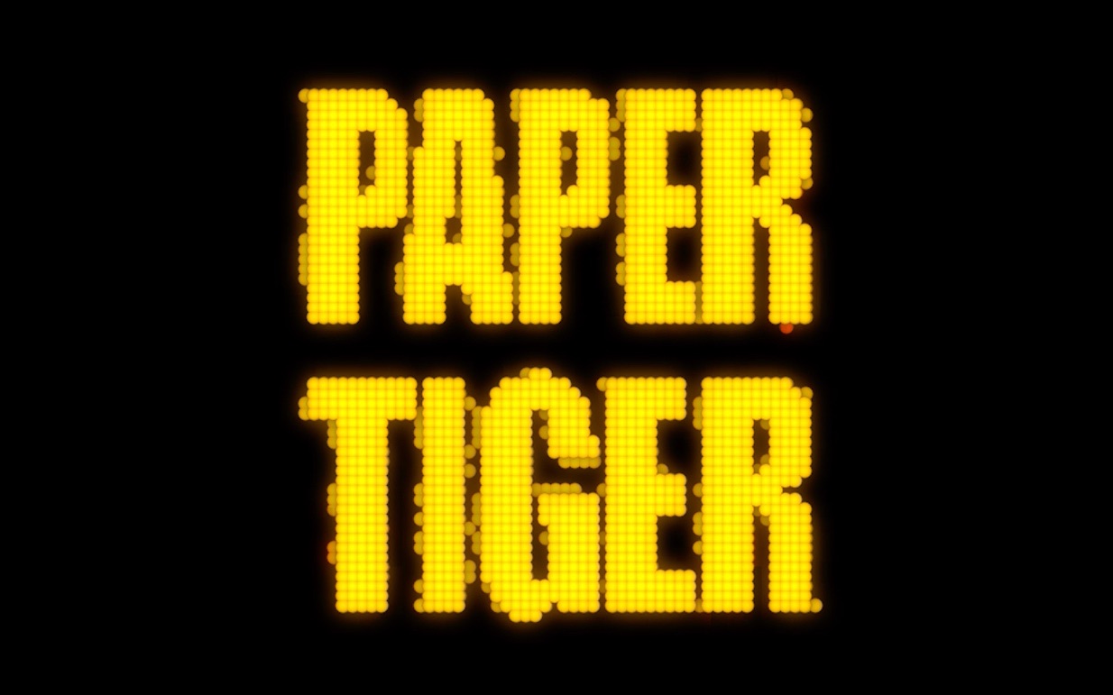 【JinnAni】纸老虎|PaperTiger哔哩哔哩bilibili