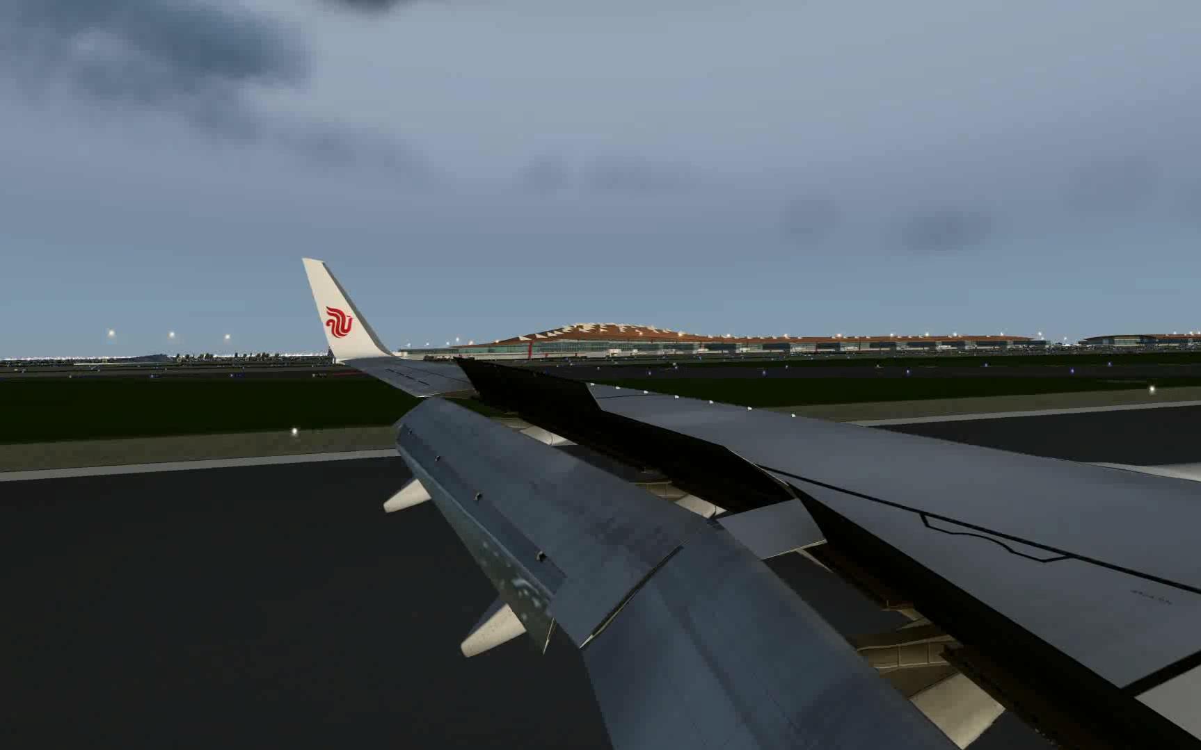 xplane11拒绝备降恶劣天气落地北京竟然出乎我的意料