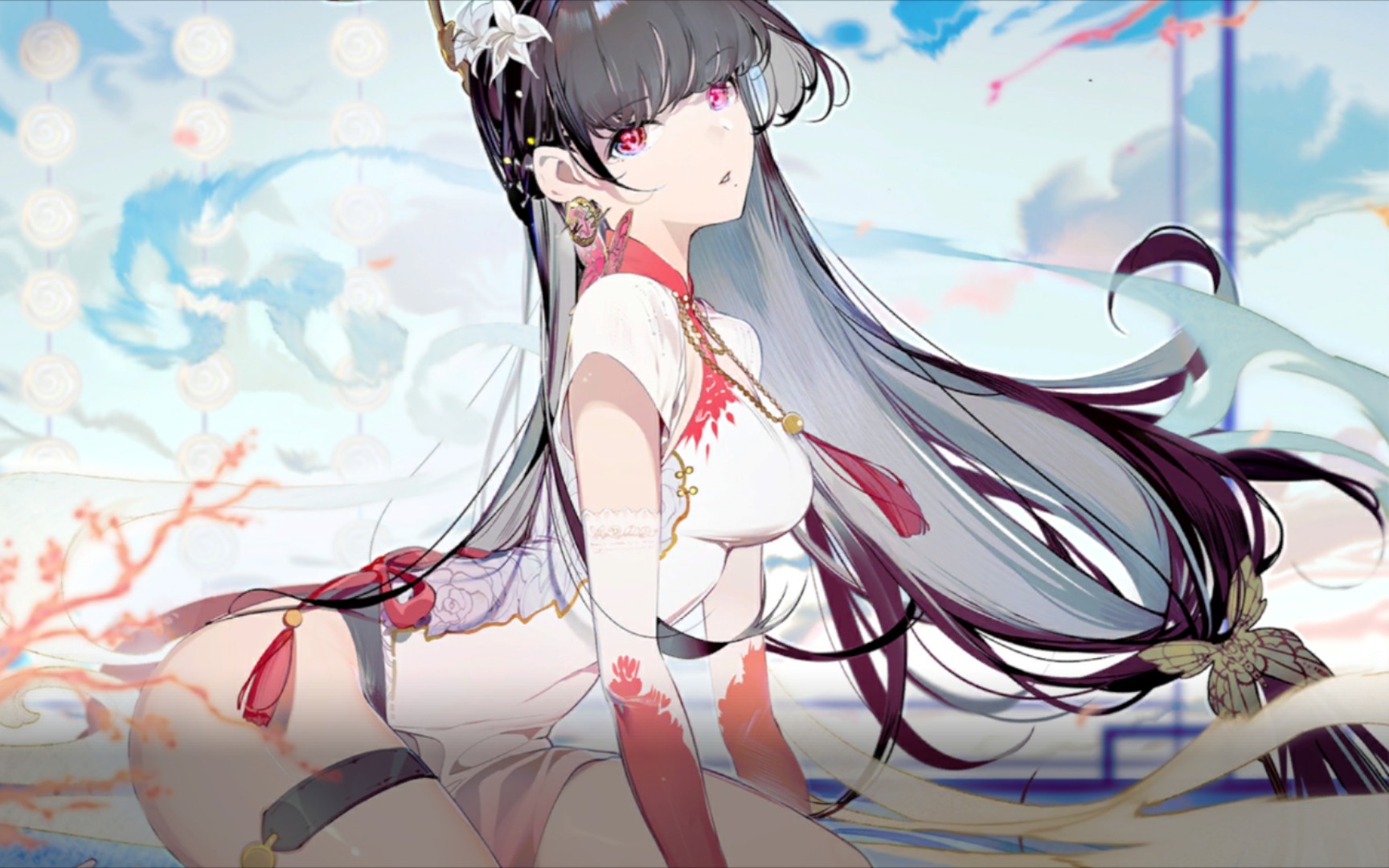 【战双帕弥什】高级区囚笼周常(末世绀华 红绡春榭 模型预览