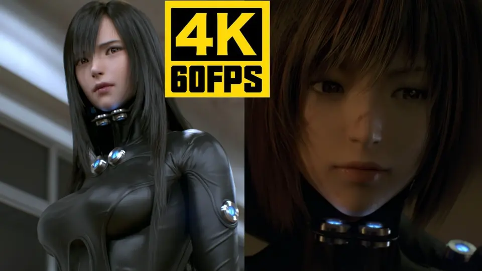 杀戮都市《GANTZ：O》4K60帧AI修复（Part2）：这样的女主谁不 