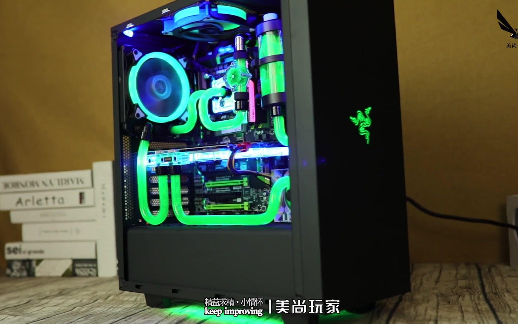 恩杰雷蛇 s340 一体式水冷展示