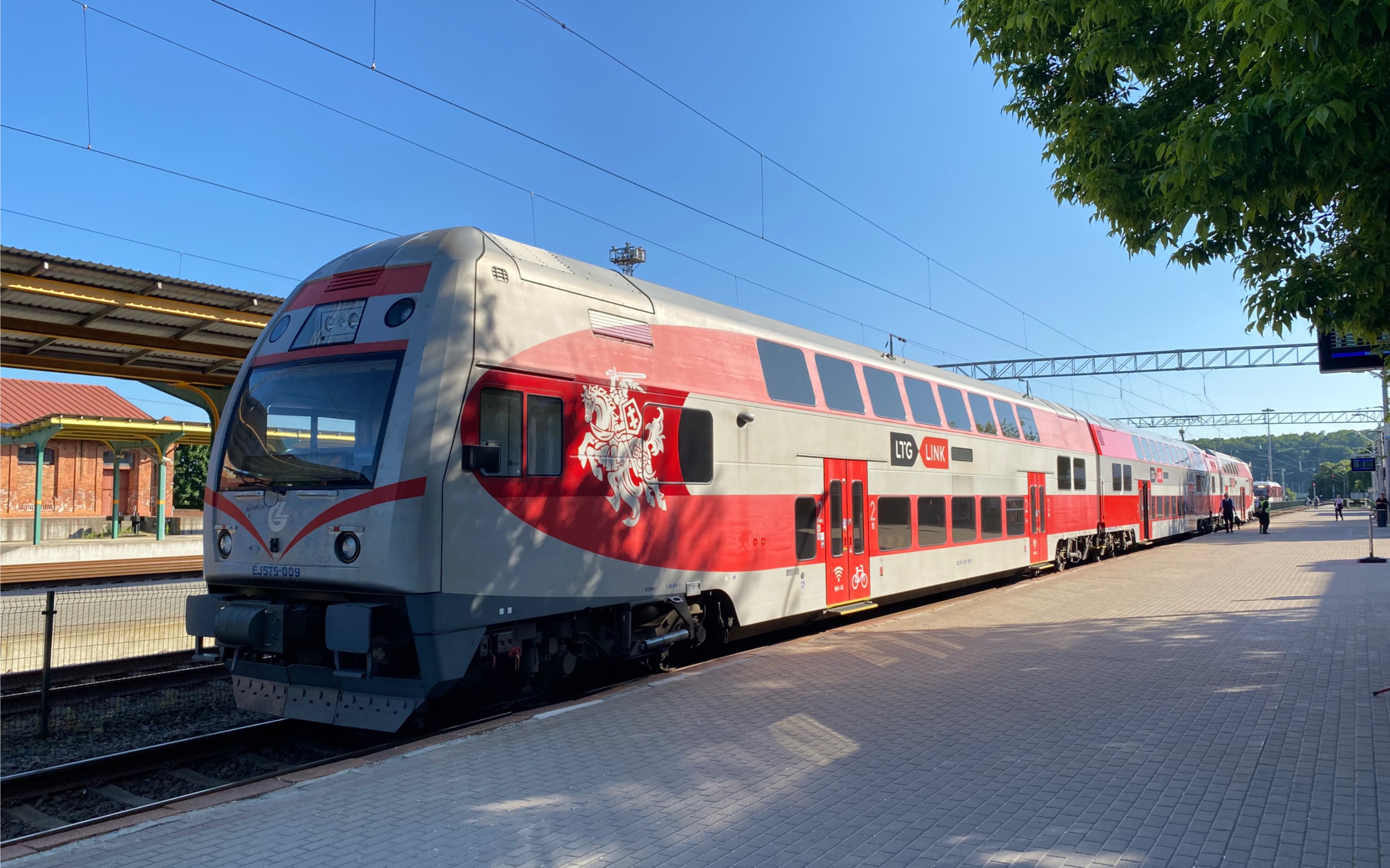 立陶宛铁路ltg link双层动车组体验