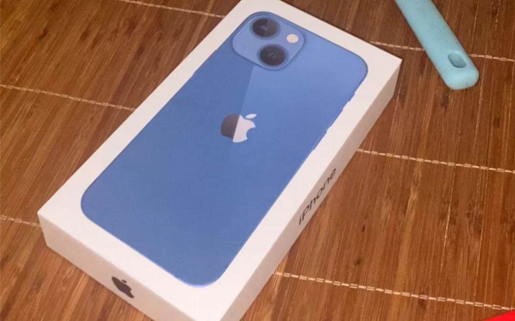苹果13mini开箱