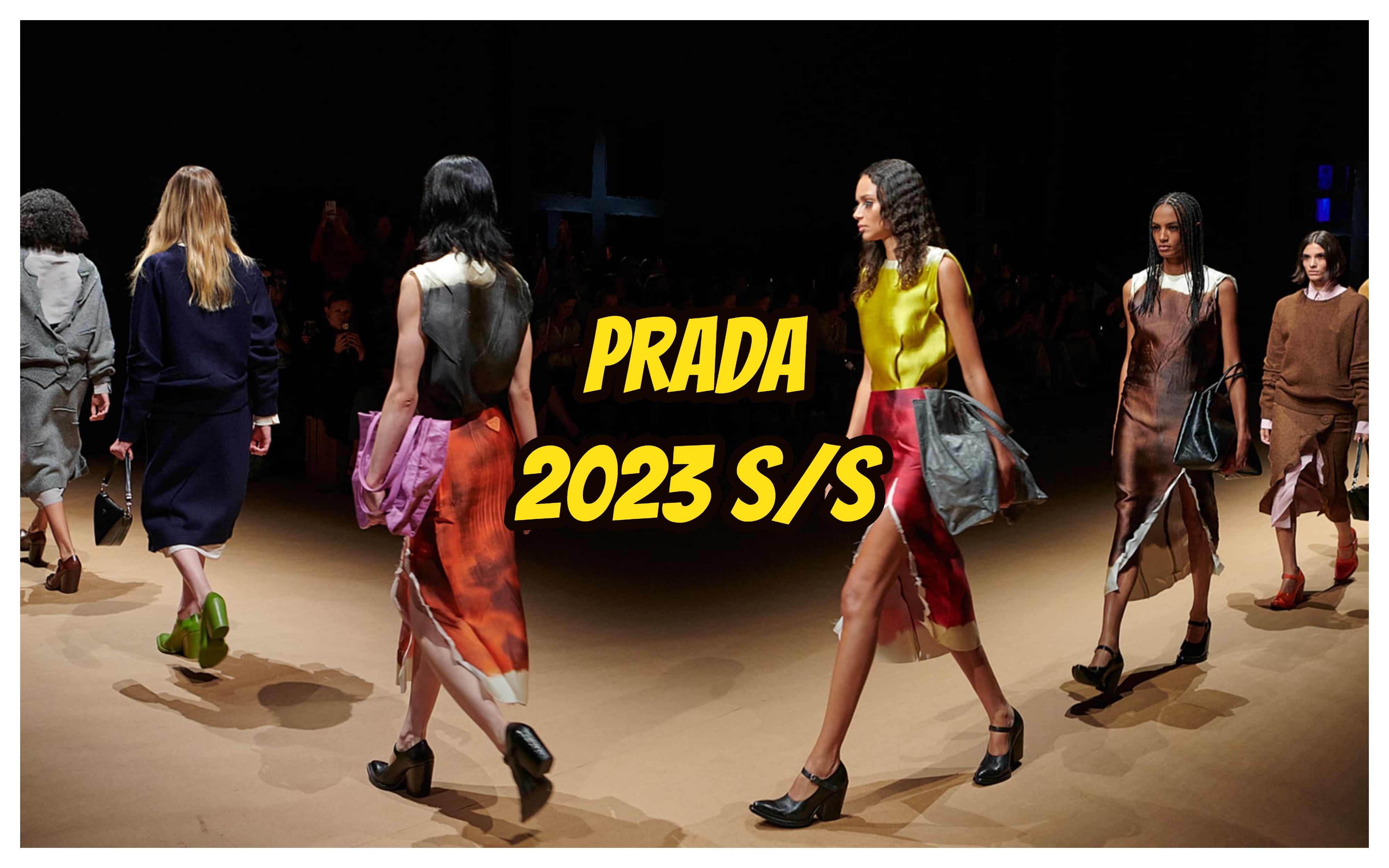 【JWSAM】Prada 2023春夏女装秀哔哩哔哩bilibili