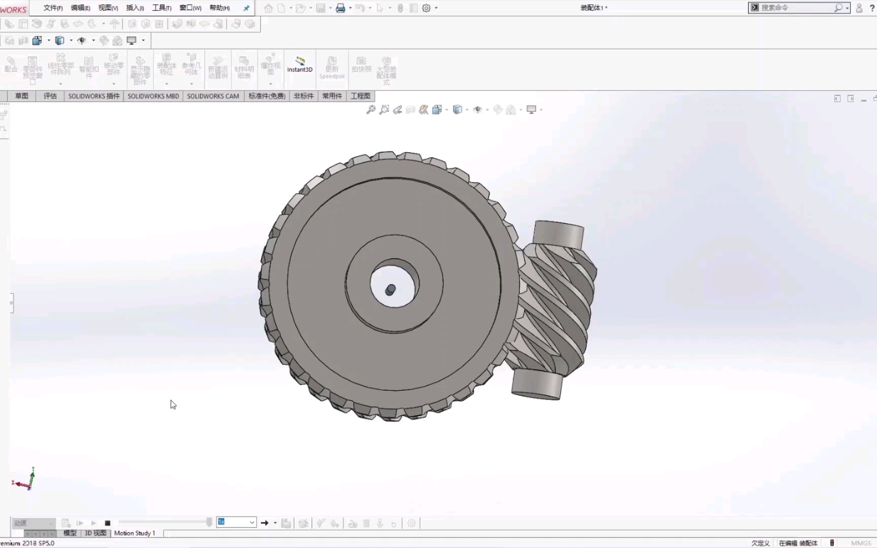 英科宇三维cad for Solidworks 计算功能——蜗轮蜗杆计算生成哔哩哔哩bilibili