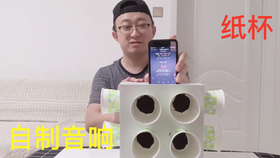 言同学模仿抖音 用纸杯制作简易音响 会翻车吗 哔哩哔哩 つロ干杯 Bilibili