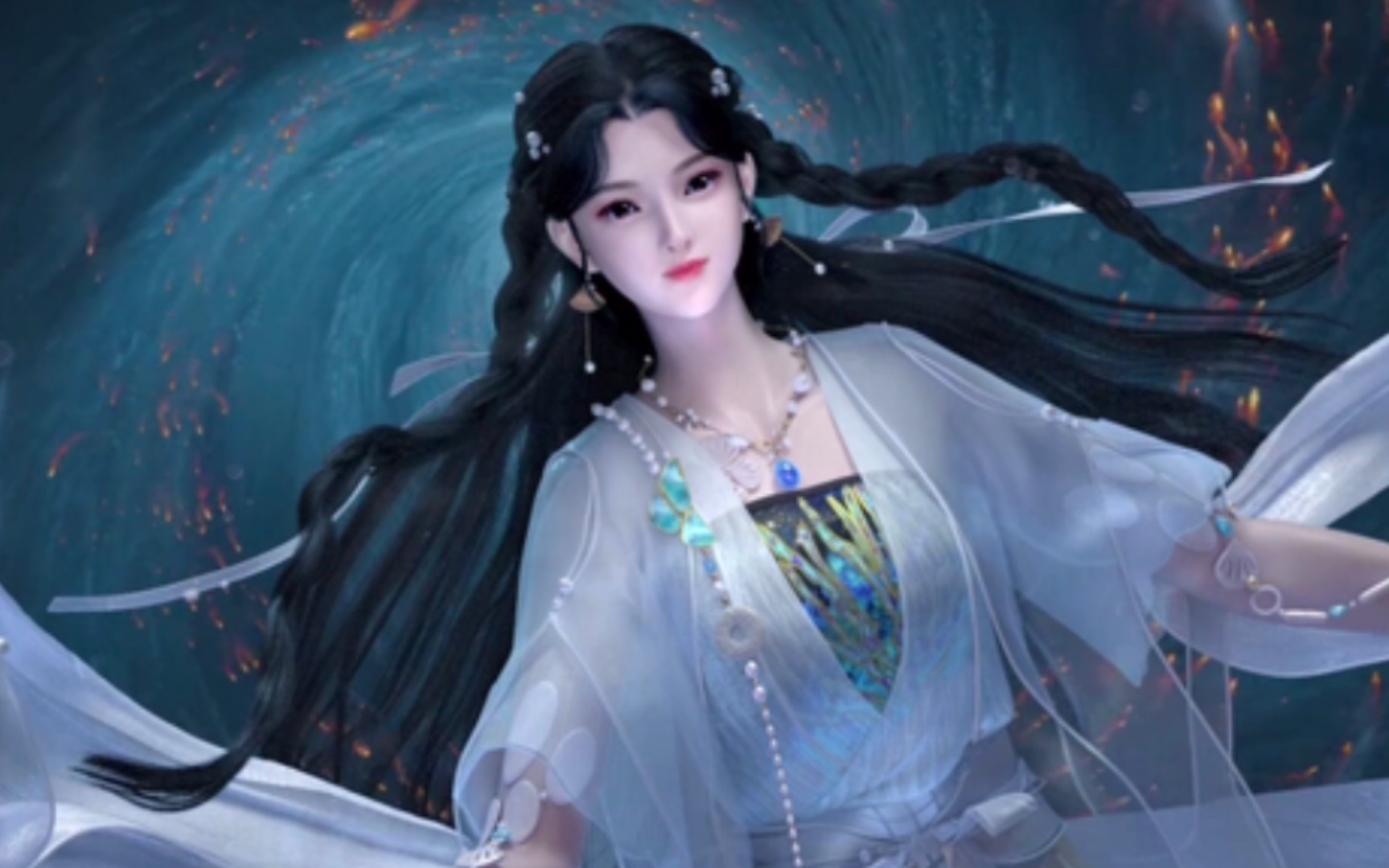 一梦江湖登陆界面p图变成漂亮泠音