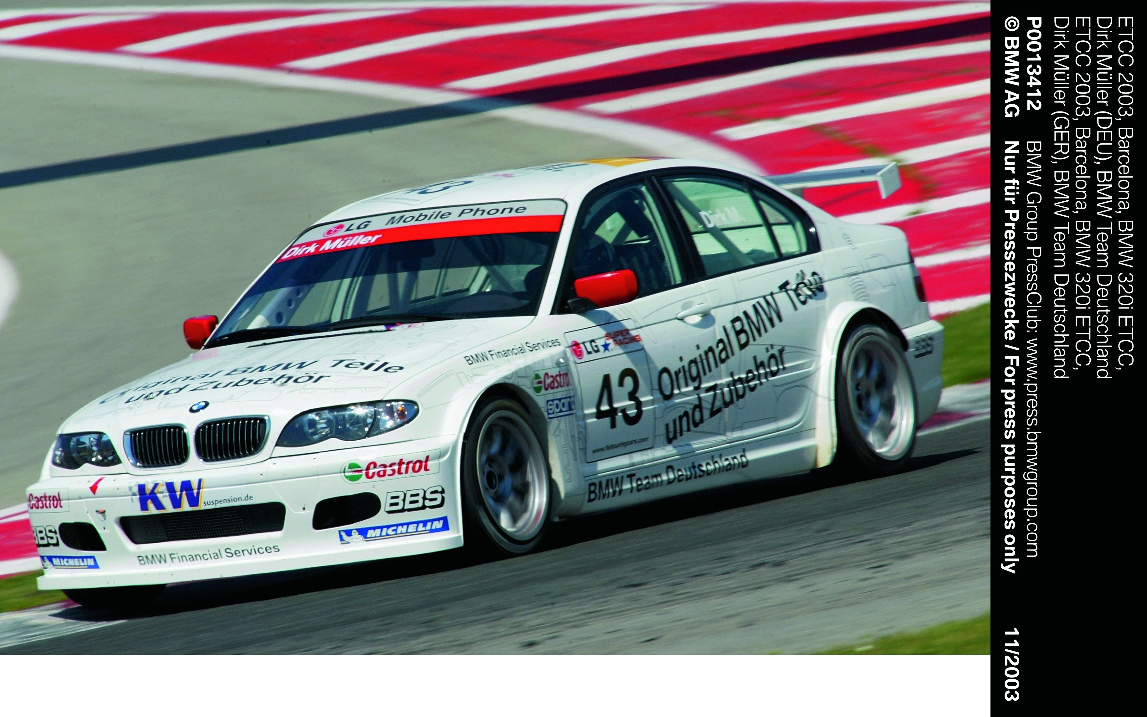 bmw 320i in european touring car championship 2003