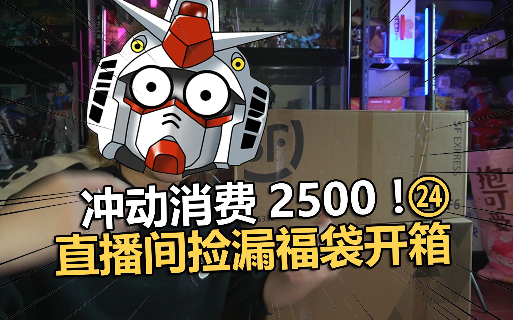 冲动消费2500!直播间捡漏福袋开箱第二十四期!【电动爷们】哔哩哔哩bilibili