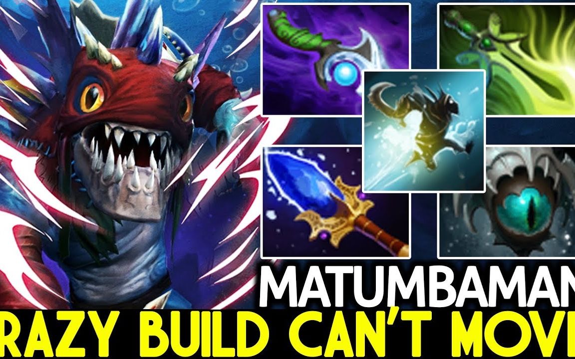 【dota2】matumbaman&小鱼人 现版本大热carry,管你多硬都啄的动!