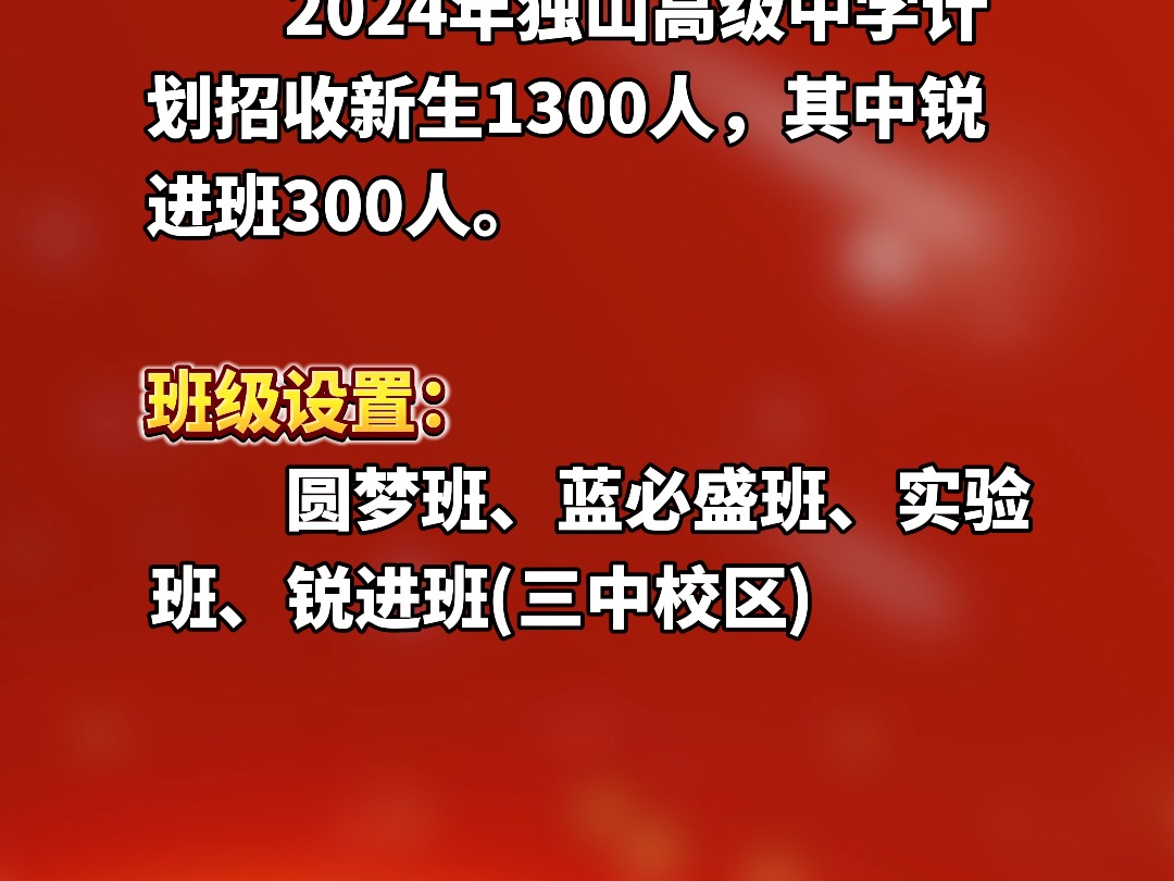 @独山的家长学子们看过来,这是一份关于2024年独山高级中学高一年级的招生简章!哔哩哔哩bilibili