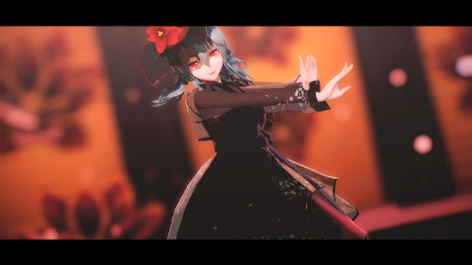 【MMD】 SOOJIN  AGASSY【TDA Haku Red Hanbok】【搬运】哔哩哔哩bilibili