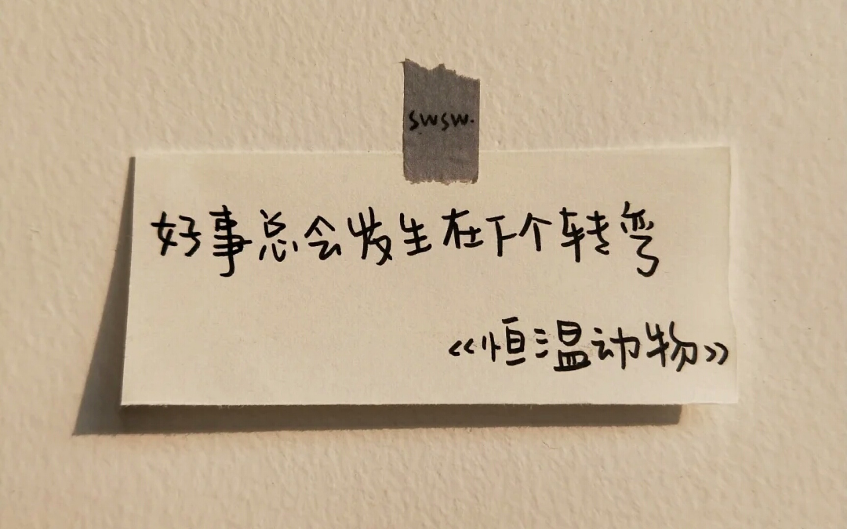 「 好事总会发生在下个转弯」神仙姐妹翻唱易烊千玺的恒温动物