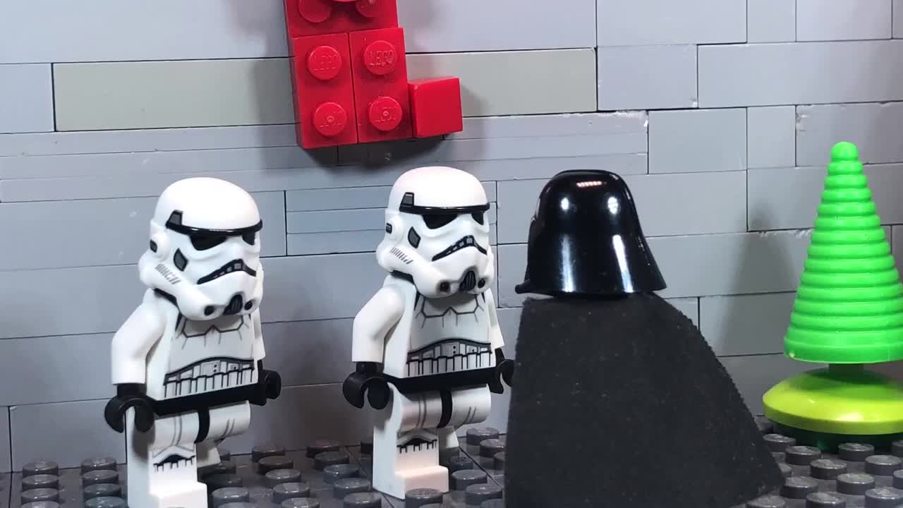 [图]达斯·维达（Darth Vader）的圣诞节乐高星球大战假期StopMotion